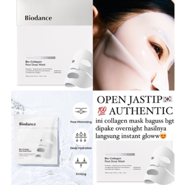 BIODANCE COLLAGEN MASK KOREA ASLI AUTHENTIC VIRAL