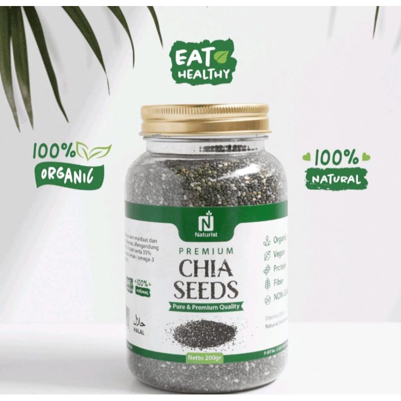 

NATURIST CHIASEED ORGANIC | CHIA SEED MEXICO | PREMIUM CHIASEED BUMBU DIET |