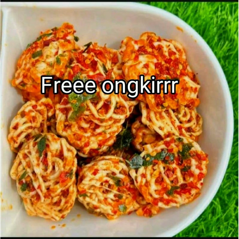 

kerupuk seblak bantat pedas daun jeruk 100g/di jamin mantapp
