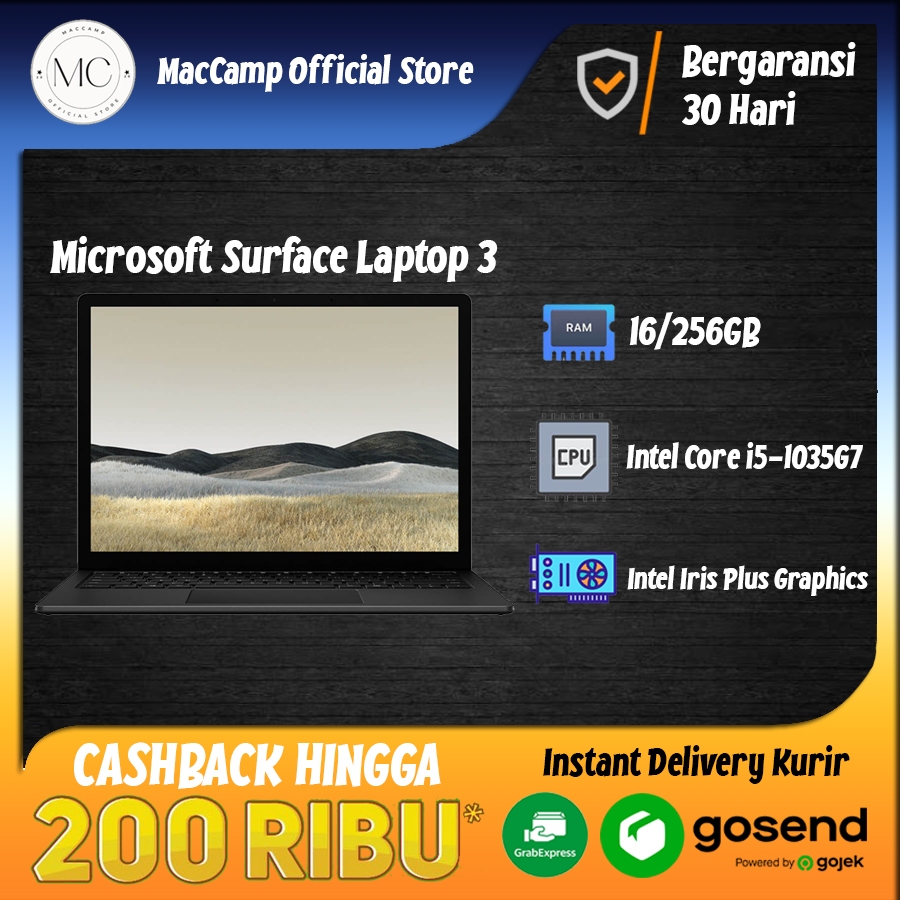 MICROSOFT SURFACE Book 2 / SURFACE Laptop 1 / 2 / 3 Probook - 2nd BERGARANSI