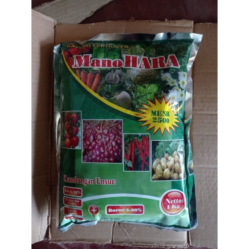 MANOHARA KALSIUM KEMASAN 1 KG PUPUK MANOHARA