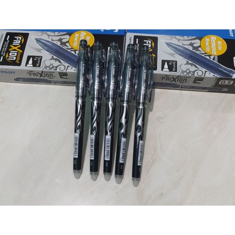 

Ballpoint pilot frixion/pulpen bisa di hapus (0.5)