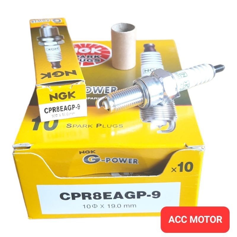 Busi Suzuki Satria Fu 150 Injeksi - NGK Platinum G-Power CPR8EAGP-9 Asli