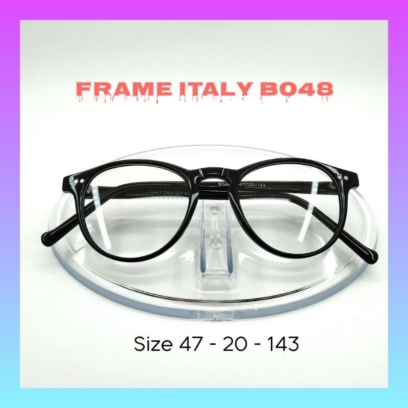 FRAME KACAMATA MILANO B048 BOX STANDAR