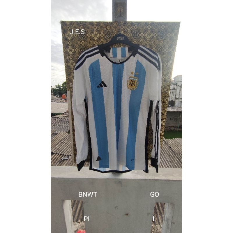 Jersey Argentina home/away  LS PI 2022