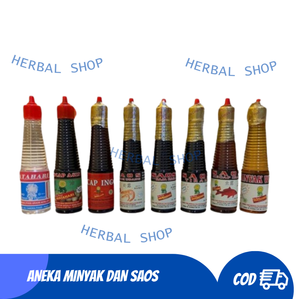 

HALAL Saos Raja Rasa Minyak Wijen Saos Tiram Kecap Ikan Cap Bunga Matahari