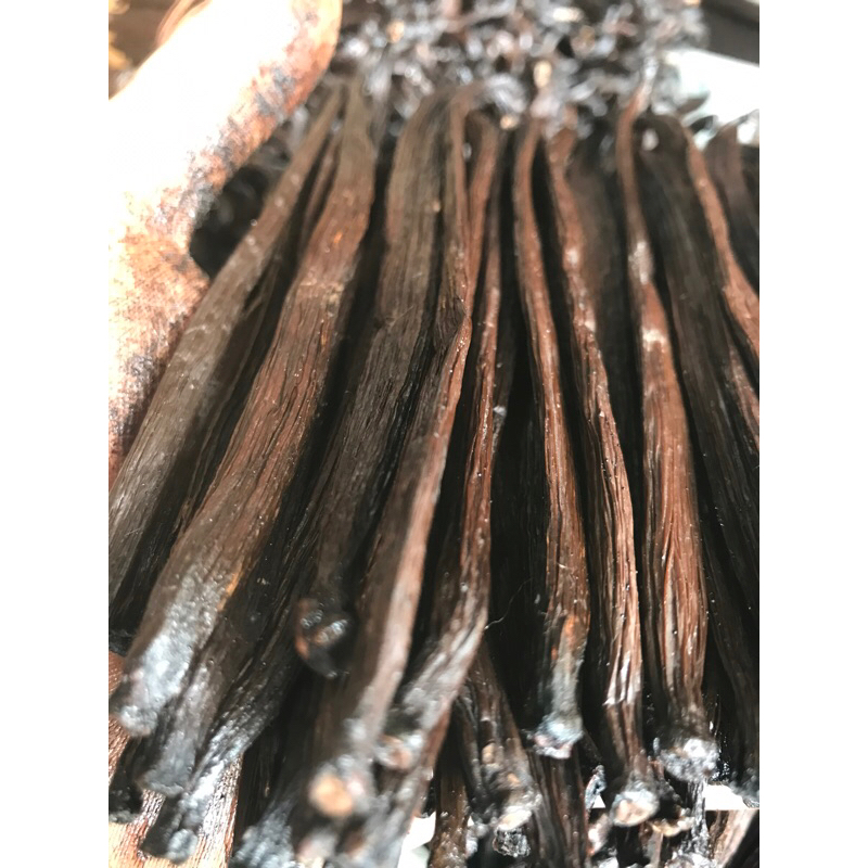 

Vanilla Beans Tahiti / Tahitensis Gourmet Grade A 50 Gr - 250 Gr