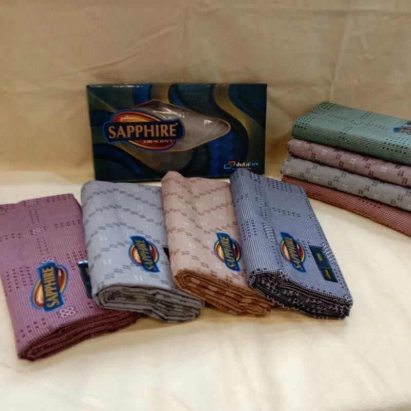 Sarung tenun SAPPHIRE Premium/Sarung sapphire dewasa