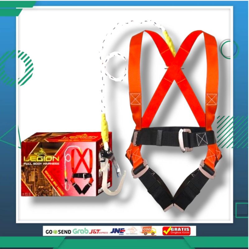 Full Body Harness Legion Single Hook / Body Harness Big Hook