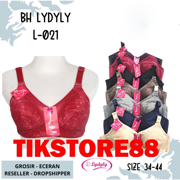 BRA LYDYLY L023 BRA BRUKAT TANPA PELAPIS
