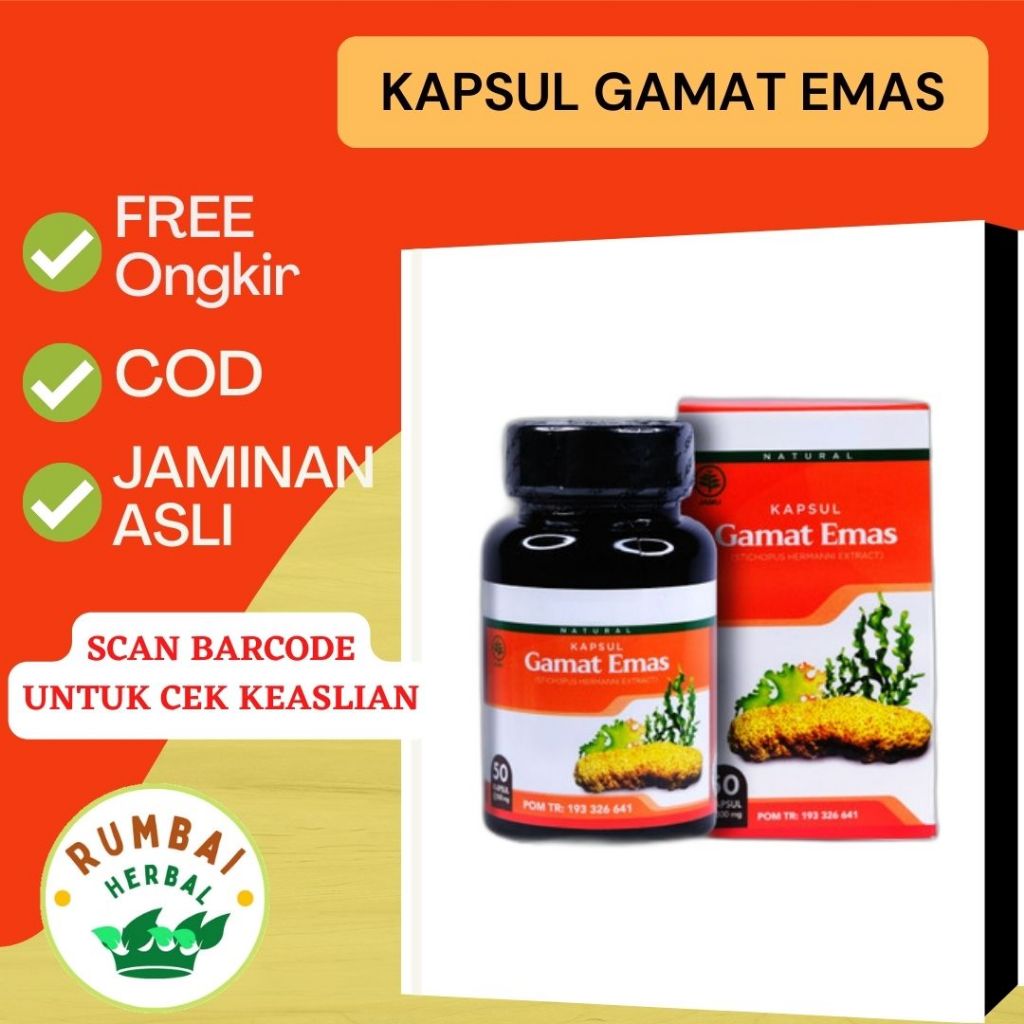 Kapsul Gamat emas Acep Herbal - GOLDMAX - Pekanbaru Riau - Original ASLI