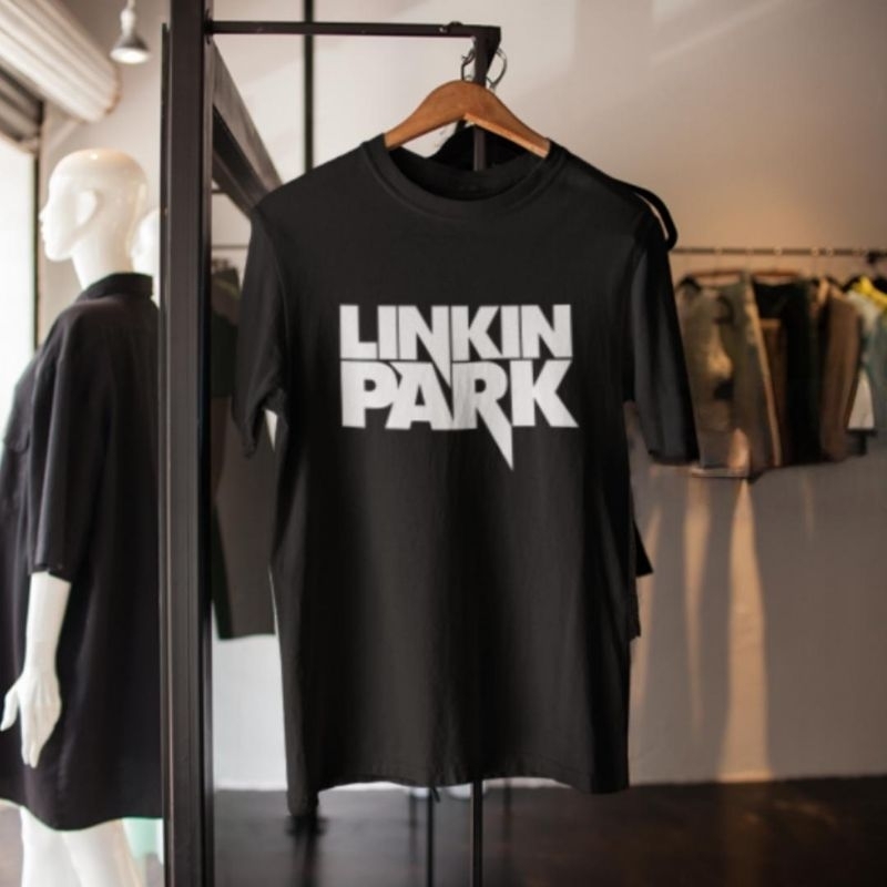 Kaos Distro Pria Original 100% Band Linkin Park Premium Combed Combed 24s - M L XL XXL XXXL