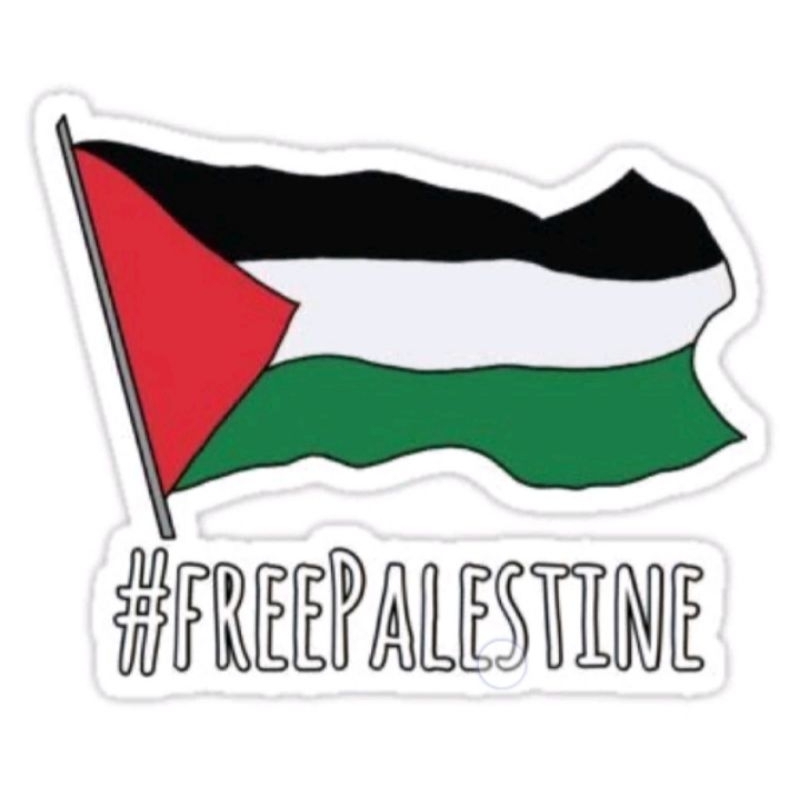 

Stiker pipi free Palestine