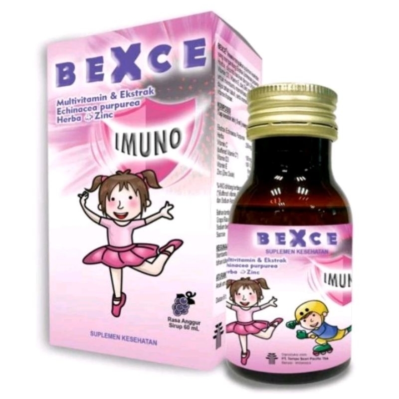 BEXCE IMUNped Sirup 60 ml Herba Echinacea Plus Vitamin C,D, E, Zinc