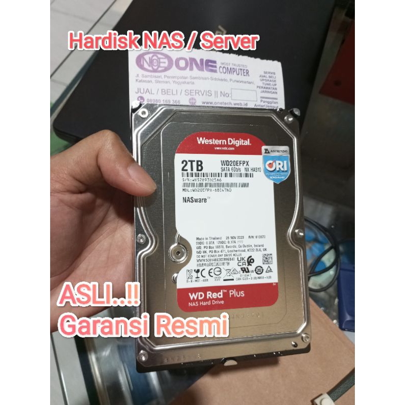 Hardisk 1tb 2tb 4tb 6tb 8tb 10tb WD red hdd nas server