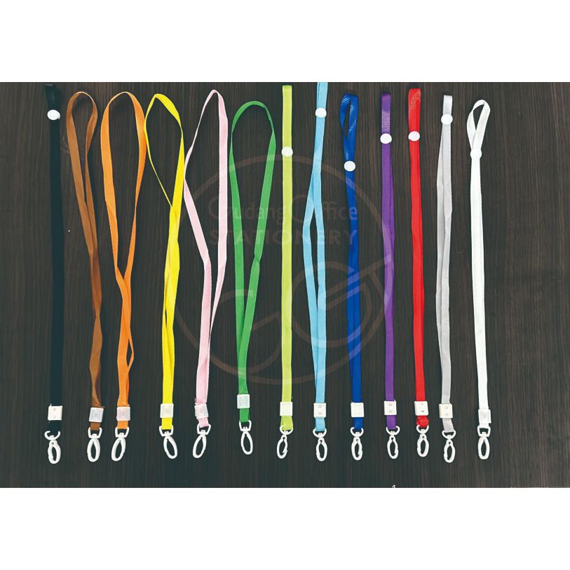 

ID CARD LANYARD 1CM / TALI STRAP / TALI ID CARD CANTOLAN PLASTIK