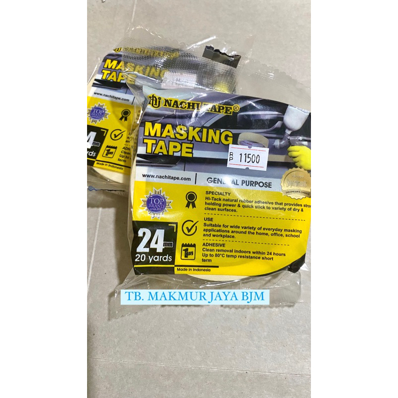 Masking Tape Nachi 24mm / Lakban Kertas Nachi