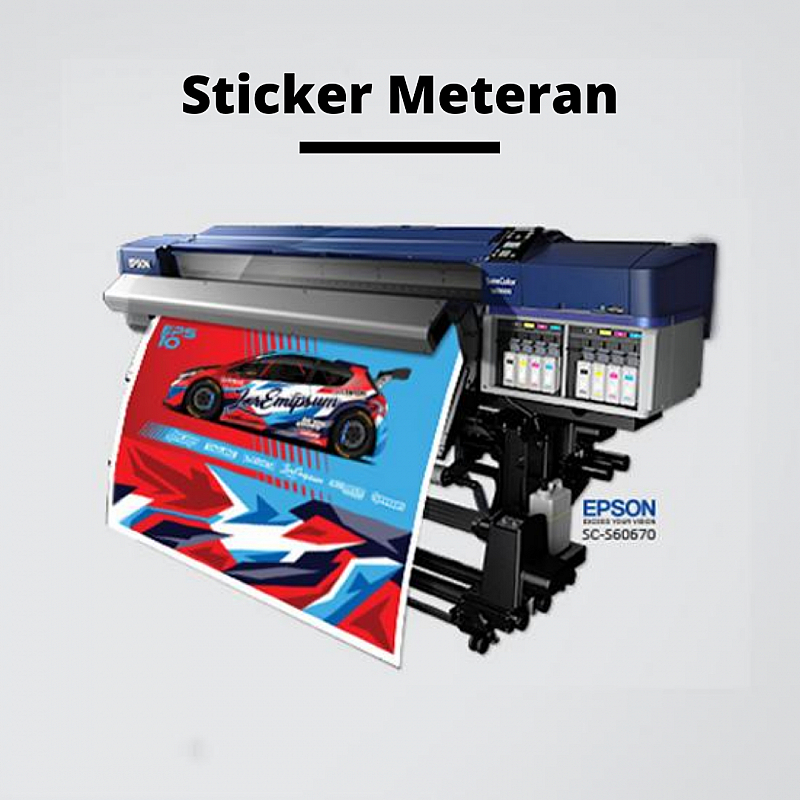 

Cetak Stiker Meteran Stiker Anti Air Custom Printing