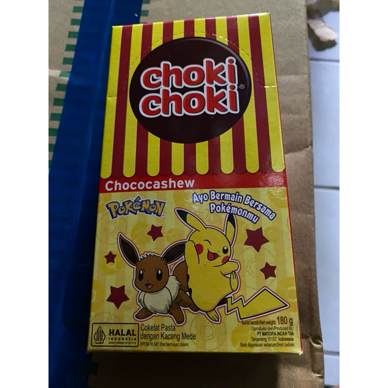 

Choki choki box kemasan sachet isi ( 20 × 10 g )