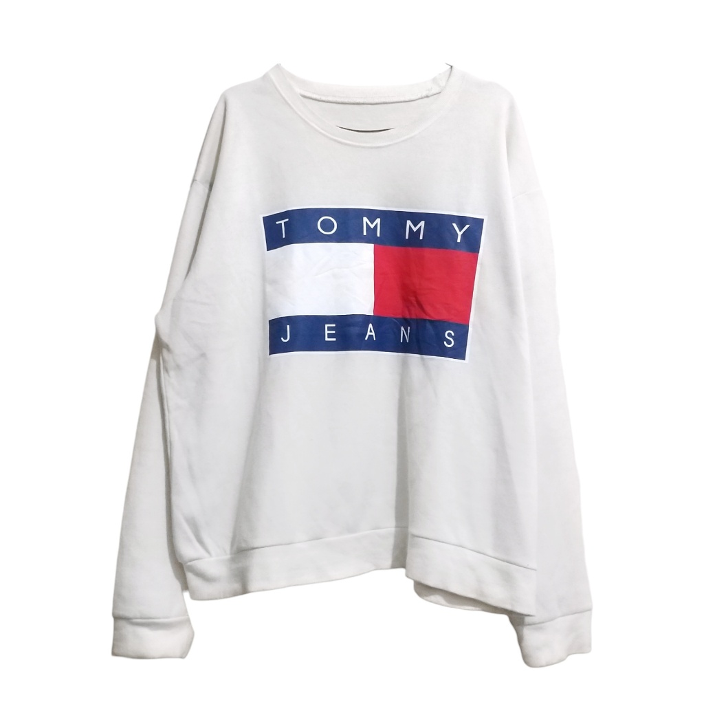 Crewneck Tommy Hilfiger Big Logo - Tommy Jeans Big Logo