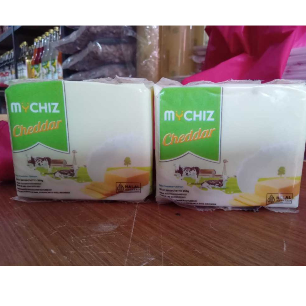 

Keju Mychiz Cheddar 250 gr (kecil)