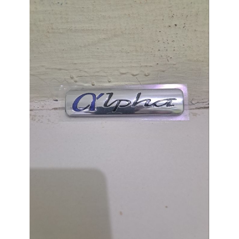 Emblem Alpha Suzuki XL7