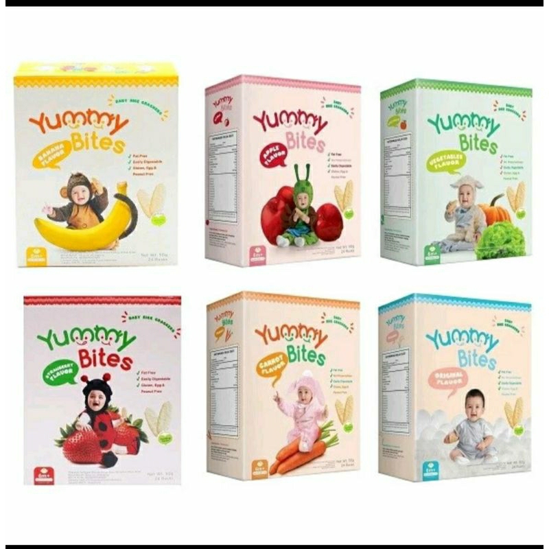 

kraker yummy bites | snack mpasi