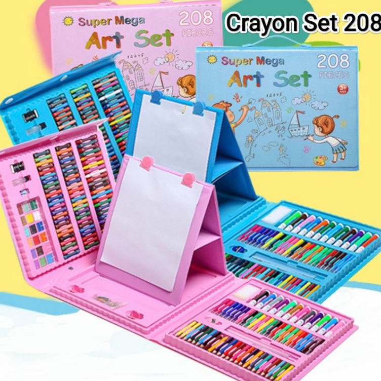 

ART Q78I PALING LENGKAP Crayon Anak Pengasah 28pcs Set Alat Menggambar Melukis Anakanak Crayon Cat Air Pensil Alat Lukis Set Super Mega Art 28 PCS Crayon Oil Paste Pensil Warna Pensil Warna Cair Anak Mewarnai