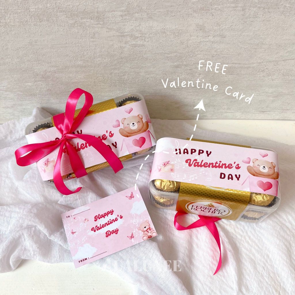 

COKLAT FERERO VALENTINE ISI 16 - HAMPERS FERRERO CHOCOLATE - KADO COKLAT VALENTINE - SOUVENIR COKLAT EDISI VALENTINE - FERRERO ROCHER VALENTINE EDITION