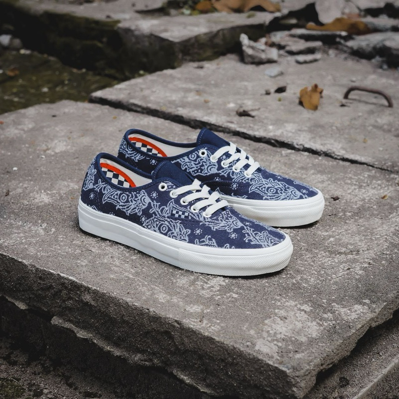 Vans Skate Authentic Paisley Navy