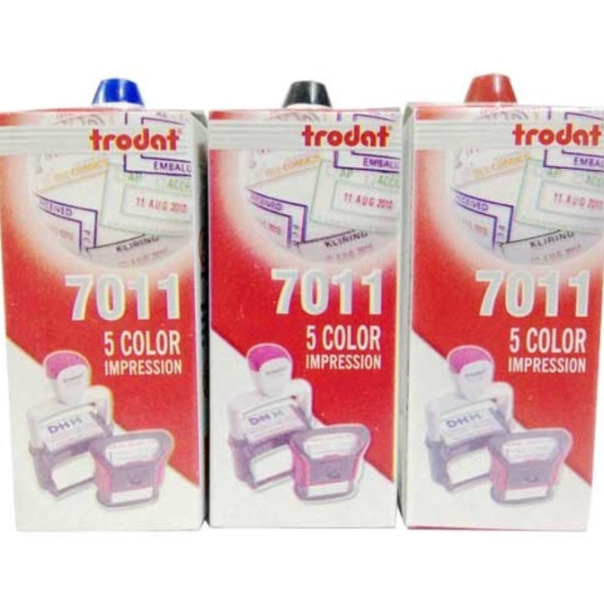 

ART P75G Tinta Stempel Trodat Original Merah Biru Hijau Hitam
