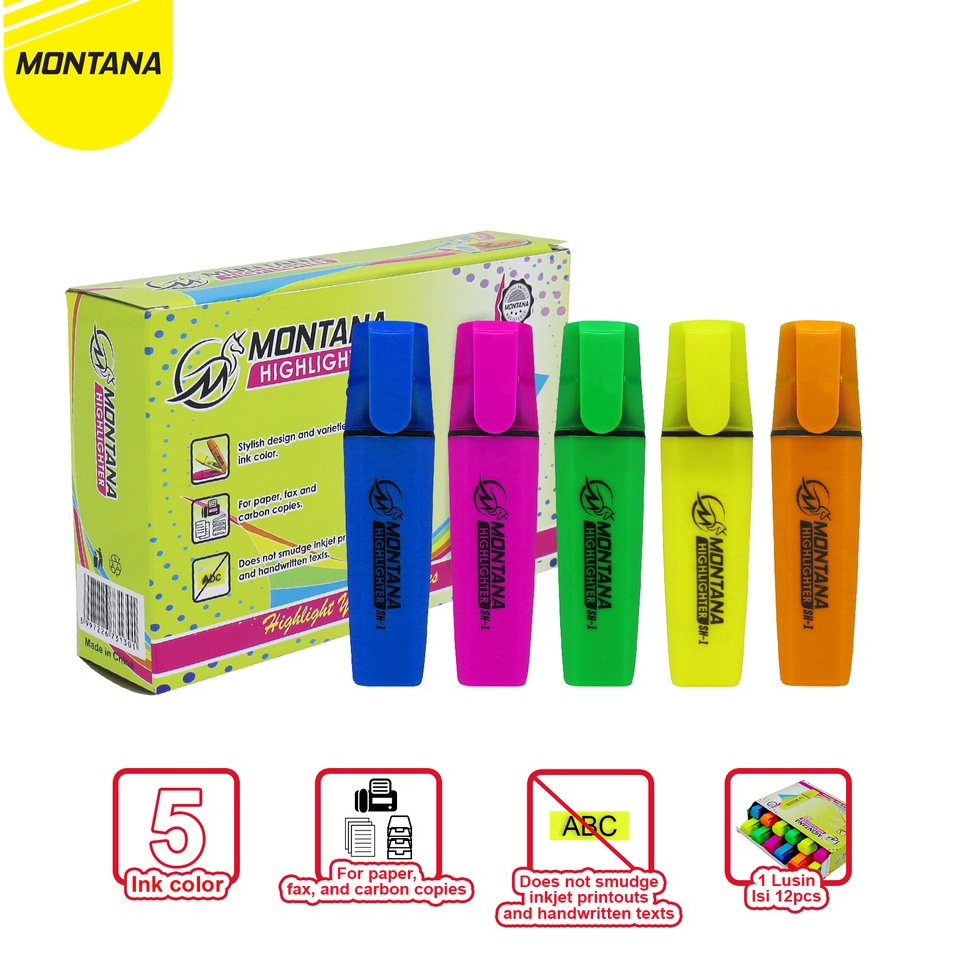 

ART B36R MONTANA Highlighter SH1