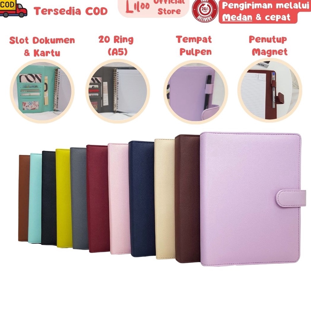 

ART N73Q Binder Polos Eksklusif A5 2 Ring Agenda Polos Eksklusif A5 Polos 2 Ring Binder A5 2 Ring Murah