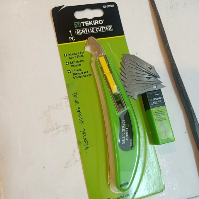 

ART Y16U tekiro cuter akrilik PLUS isi pisau akrilik 1pcs original acrylic