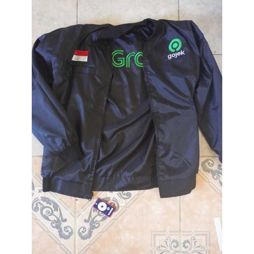 ANEKA JAKET HITAM BOLAK BALIK// JAKET GOJEK + GRAB // JAKET GRAB + POLOS// JAKET GOJEK + POLOS