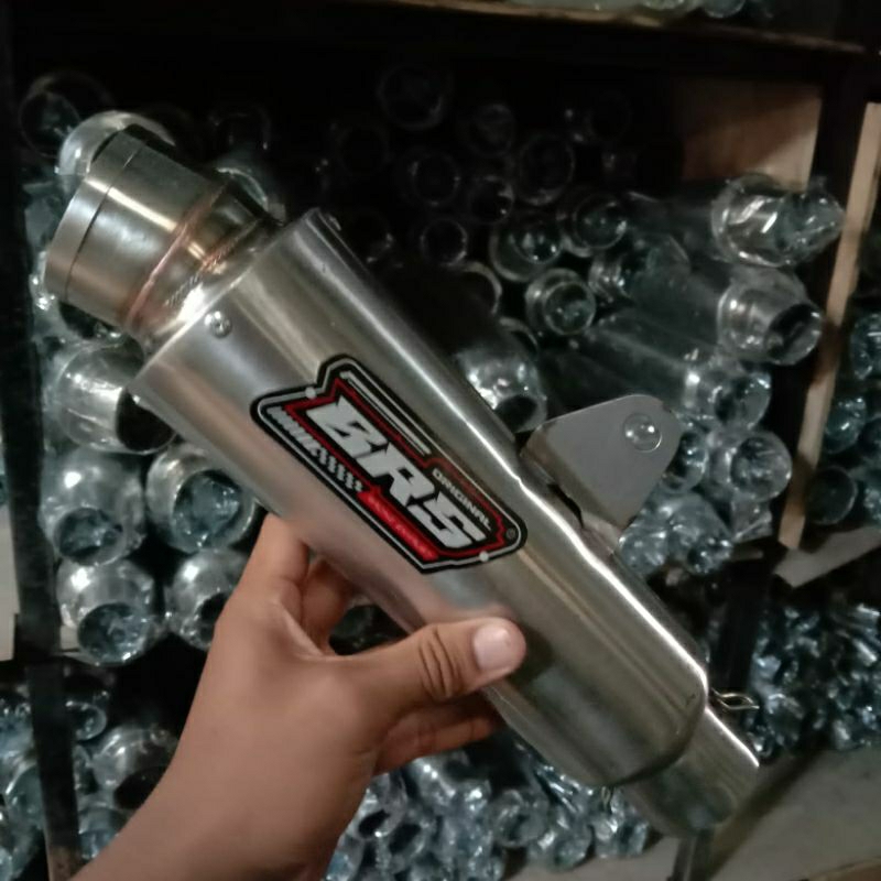 SLINCER KNALPOT ORIGINAL BRS SARANGAN FULL PANJANG 25, INLET 50