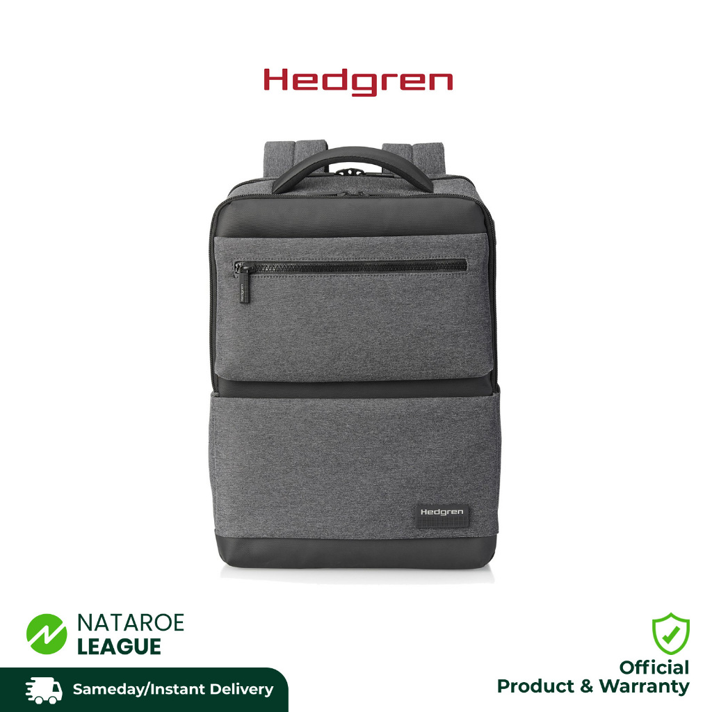 HEDGREN Next Drive Backpack (14,1 in) - Stylish Grey
