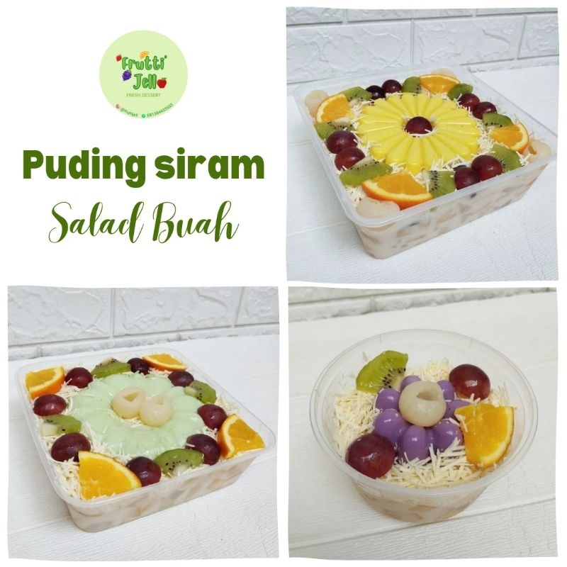 

Fruttijell - Puding Siram Salad Buah