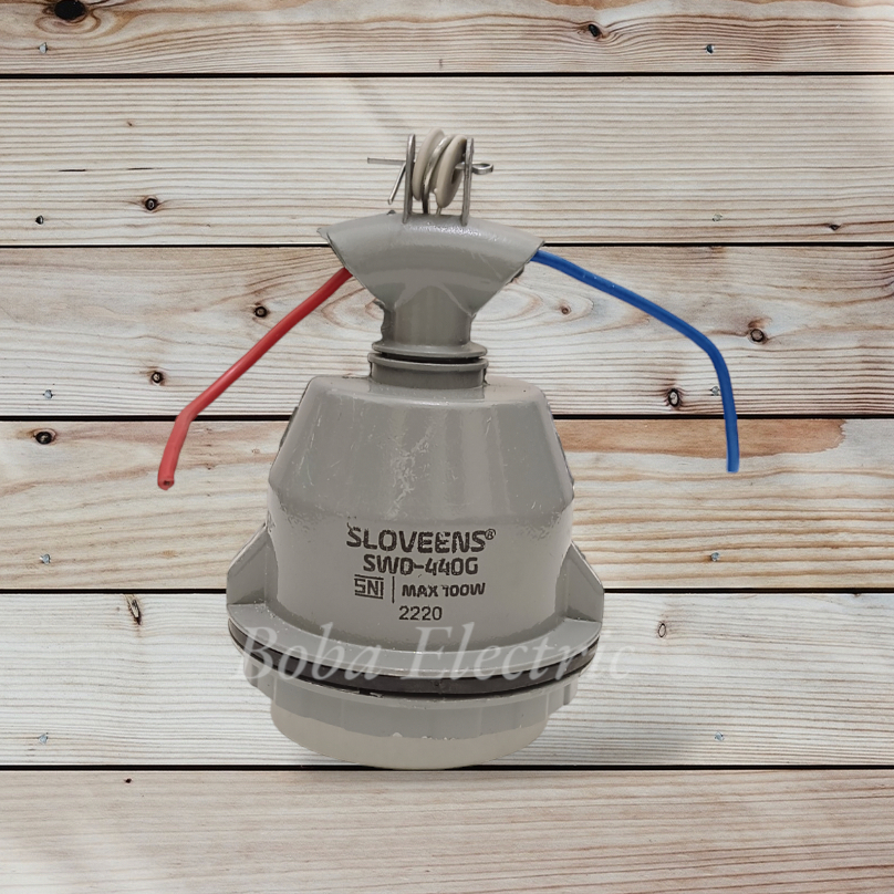 Fitting Gantung E40 Besi/ Fitting Besi WD E40/ Fitting Lampu Gantung