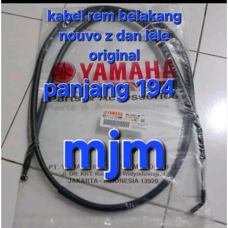 KABEL REM NOUVO, NOUVO Z NOUVO LELE KODE PART 2D5 - F6351