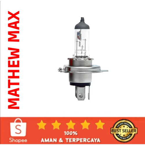 Lampu H4 WURTH 12V 100/90