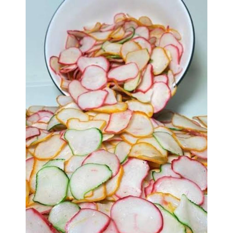 

kerupuk bawang warna warni/kerupuk seblak 250gr
