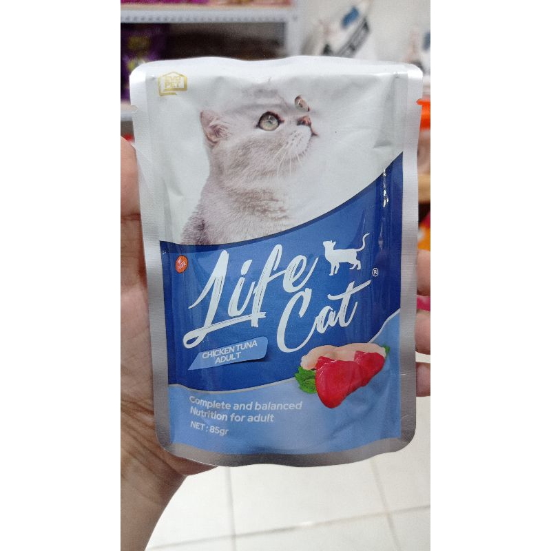 Life Cat Makanan Basah Kucing Sachet