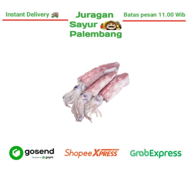 

Cumi - Cumi - Juragan Sayur Palembang