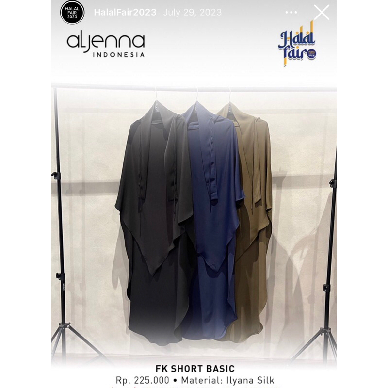 PRELOVED ALJENNA FK SHORT BASIC BLACK