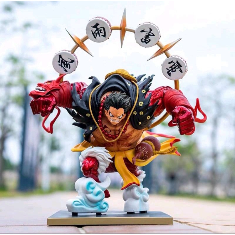Action figure one piece Monkey D Luffy Kabuki statue Leo of sky studio big size