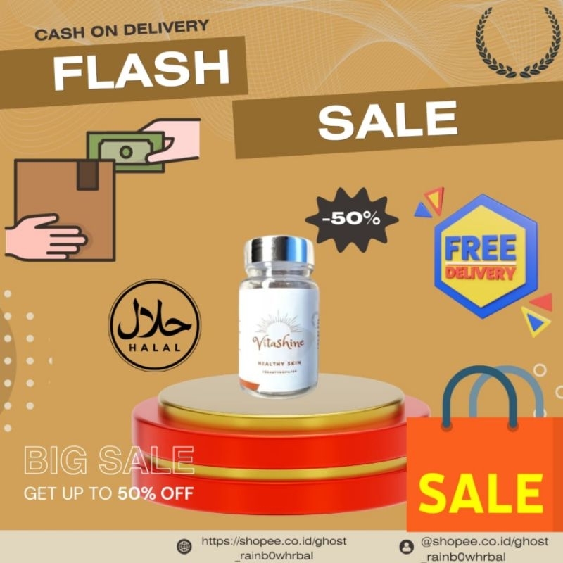VITASHINE EXSTRA COLLAGEN OBAT HERBAL PEMUTIH BADAN