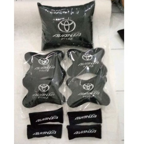 bantal mobil all new Avanza veloz sandaran alas jok mobil