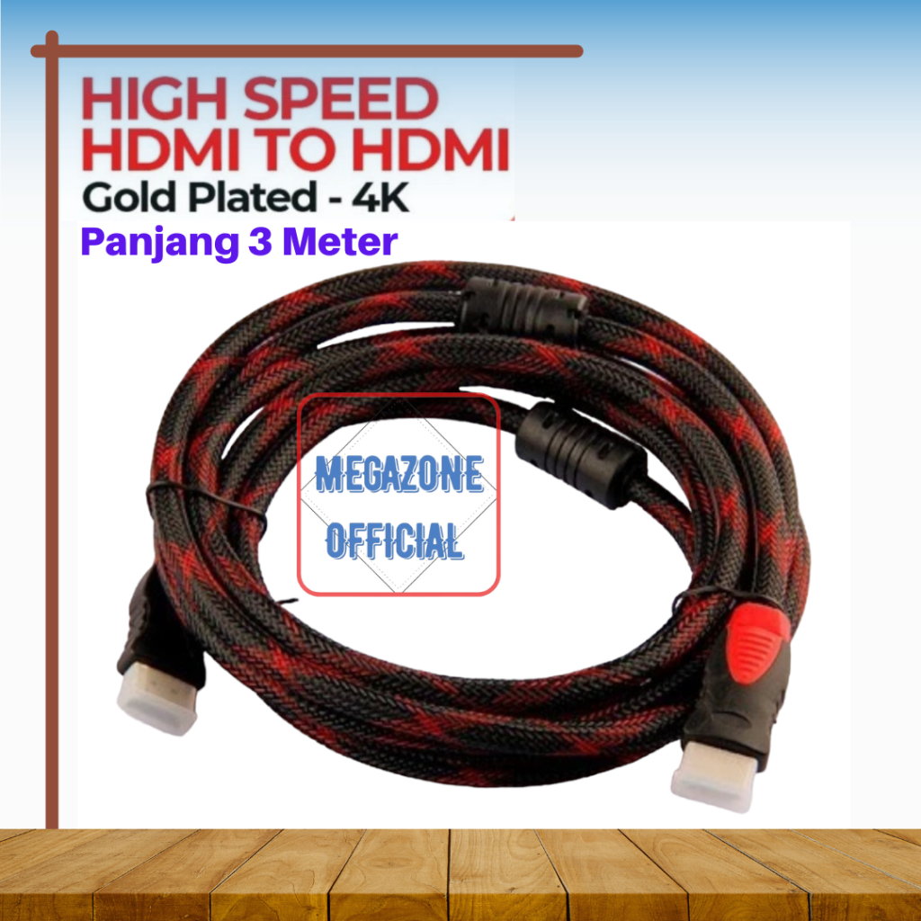 KABEL HDMI TO HDMI 3M hdmi2hdmi 3meter kabel hdmi 3m