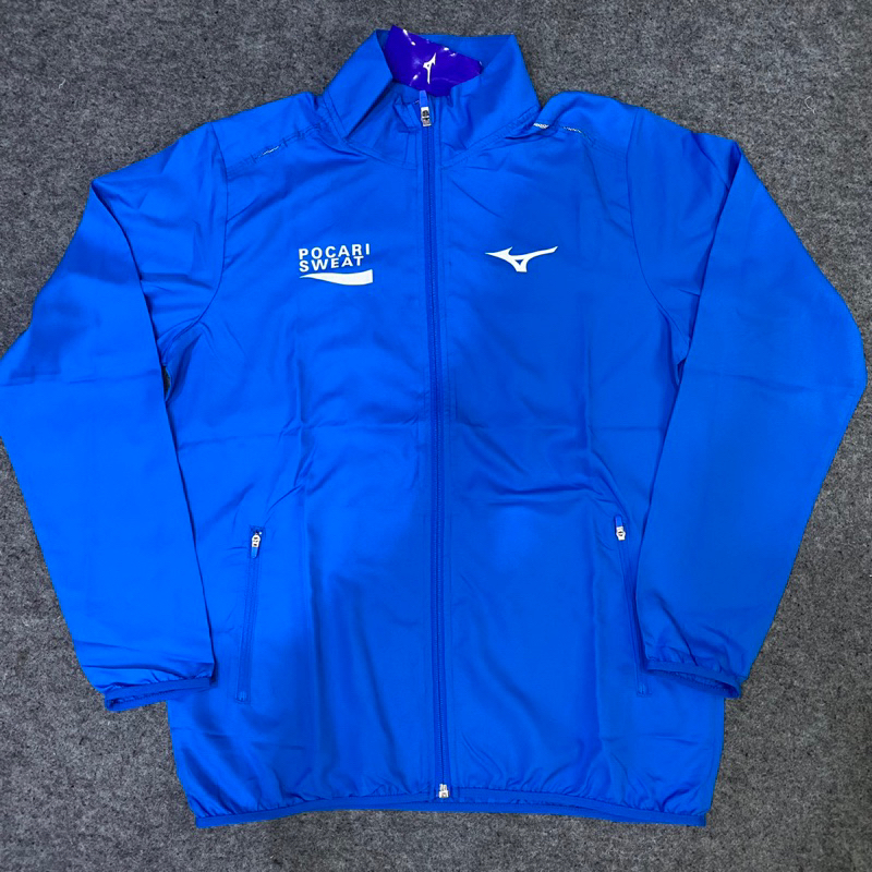 POCARI SWEAT JAKET RUN 2021 / JAKET RUNNING MIZUNO ORIGINAL